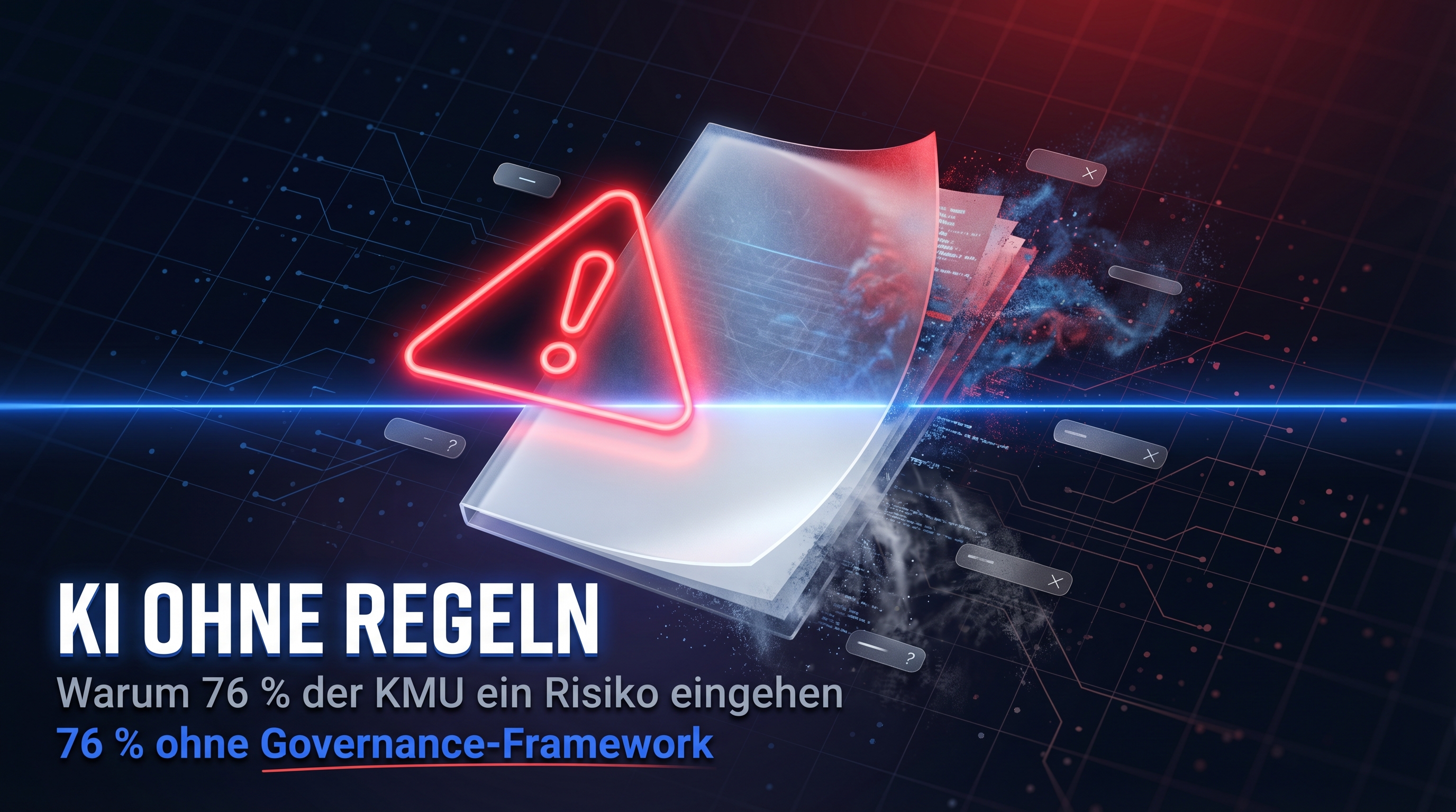 KI-Risiko im KMU: Warum fehlende Regeln gefährlich werden