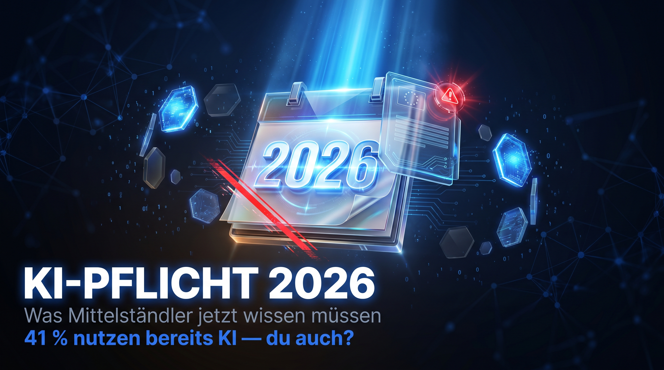 KI-Pflicht im Mittelstand: Das musst du bis 2026 wissen