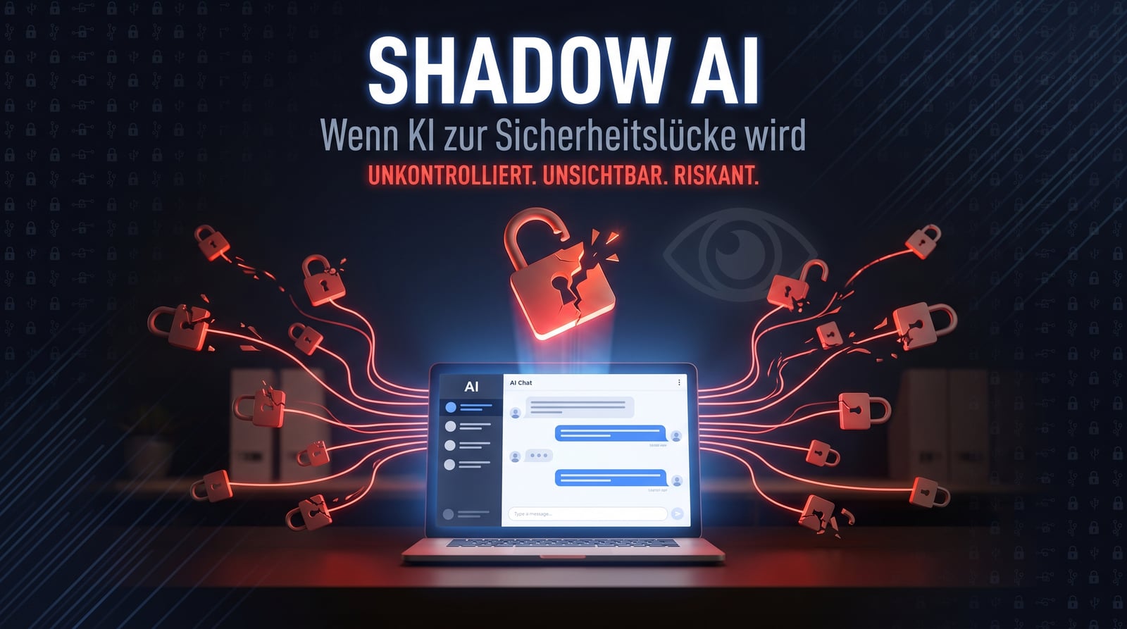 Shadow-AI im Büro: Wenn KI zur Sicherheitslücke wird