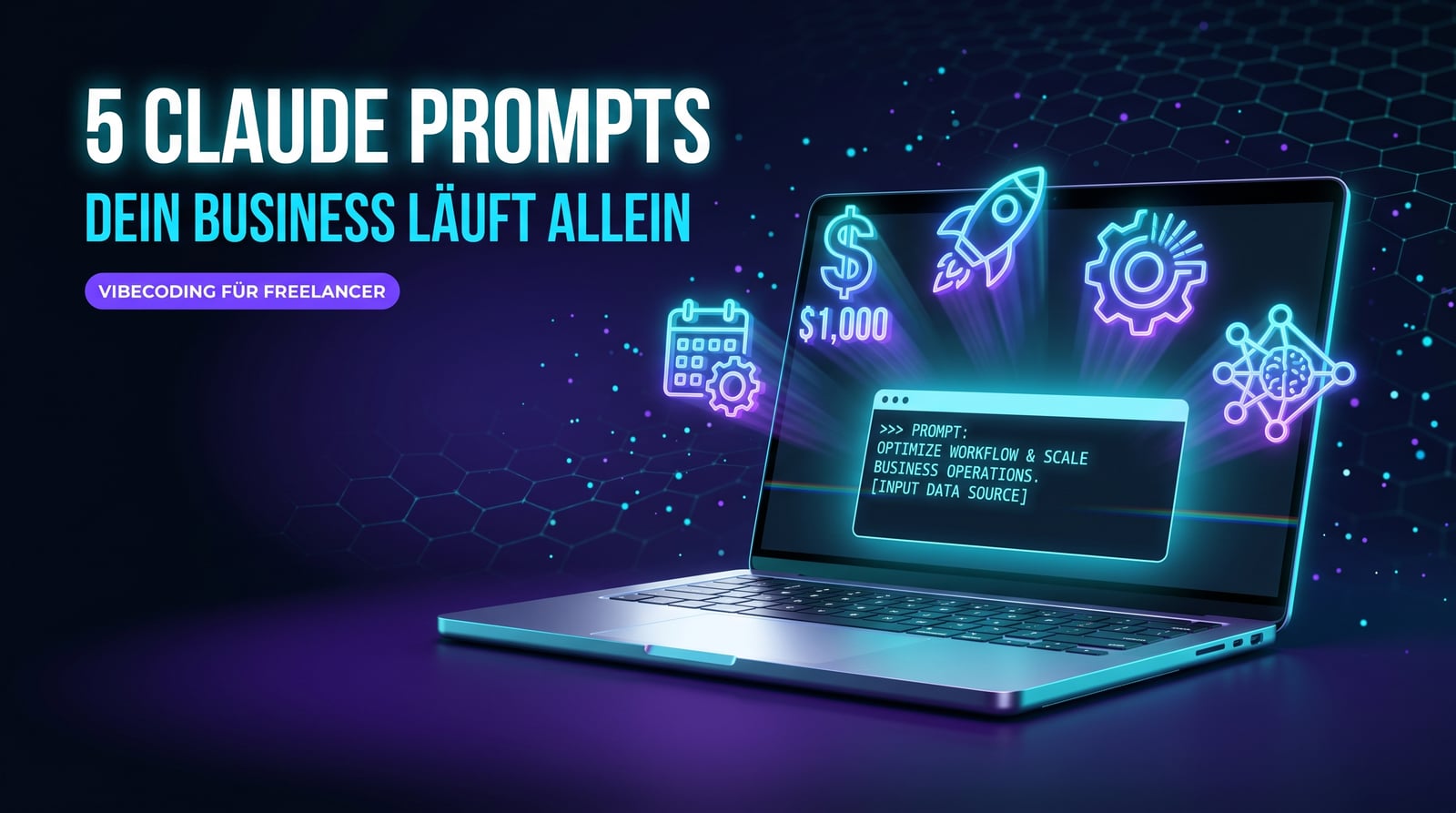 5 Claude Prompts: Dein Freelance-Business läuft allein 🚀
