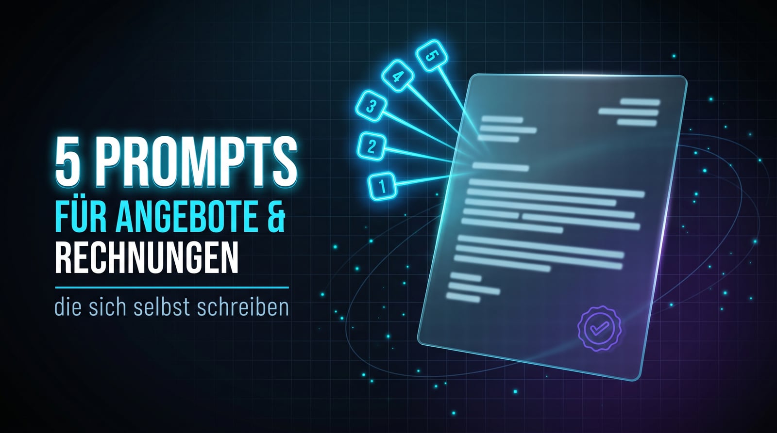5 Prompts für Angebote die sich selbst schreiben